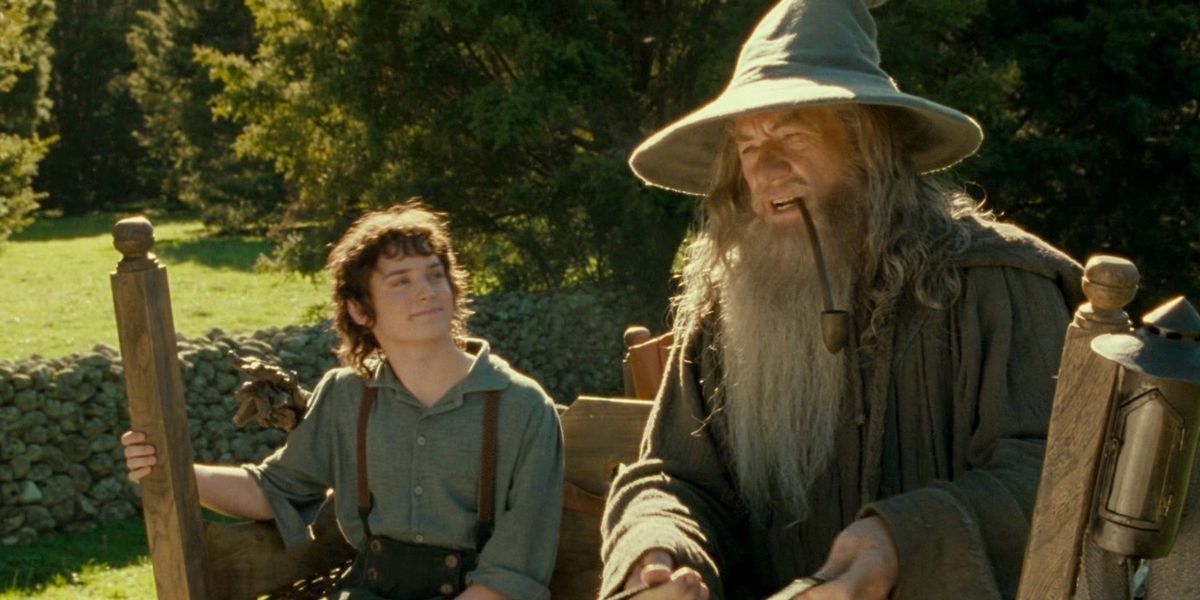 Володар перснів Ґендальф і Фродо