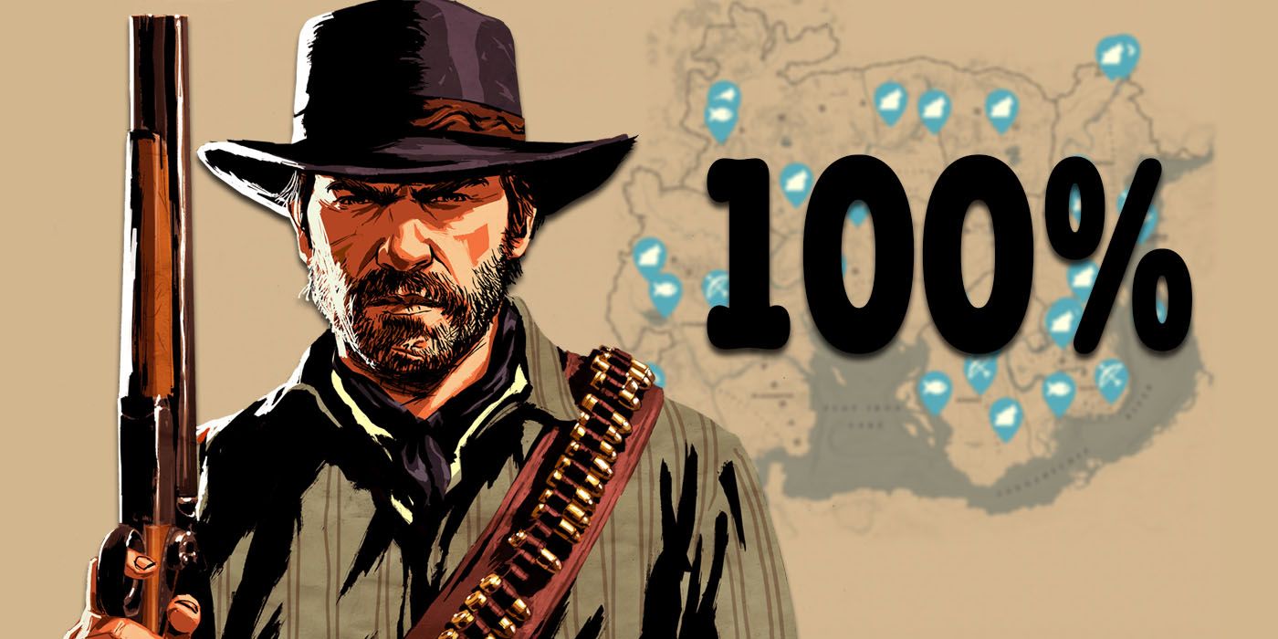 Карта расположения всего в Red Dead Redemption 2 для прохождения игры на 100%